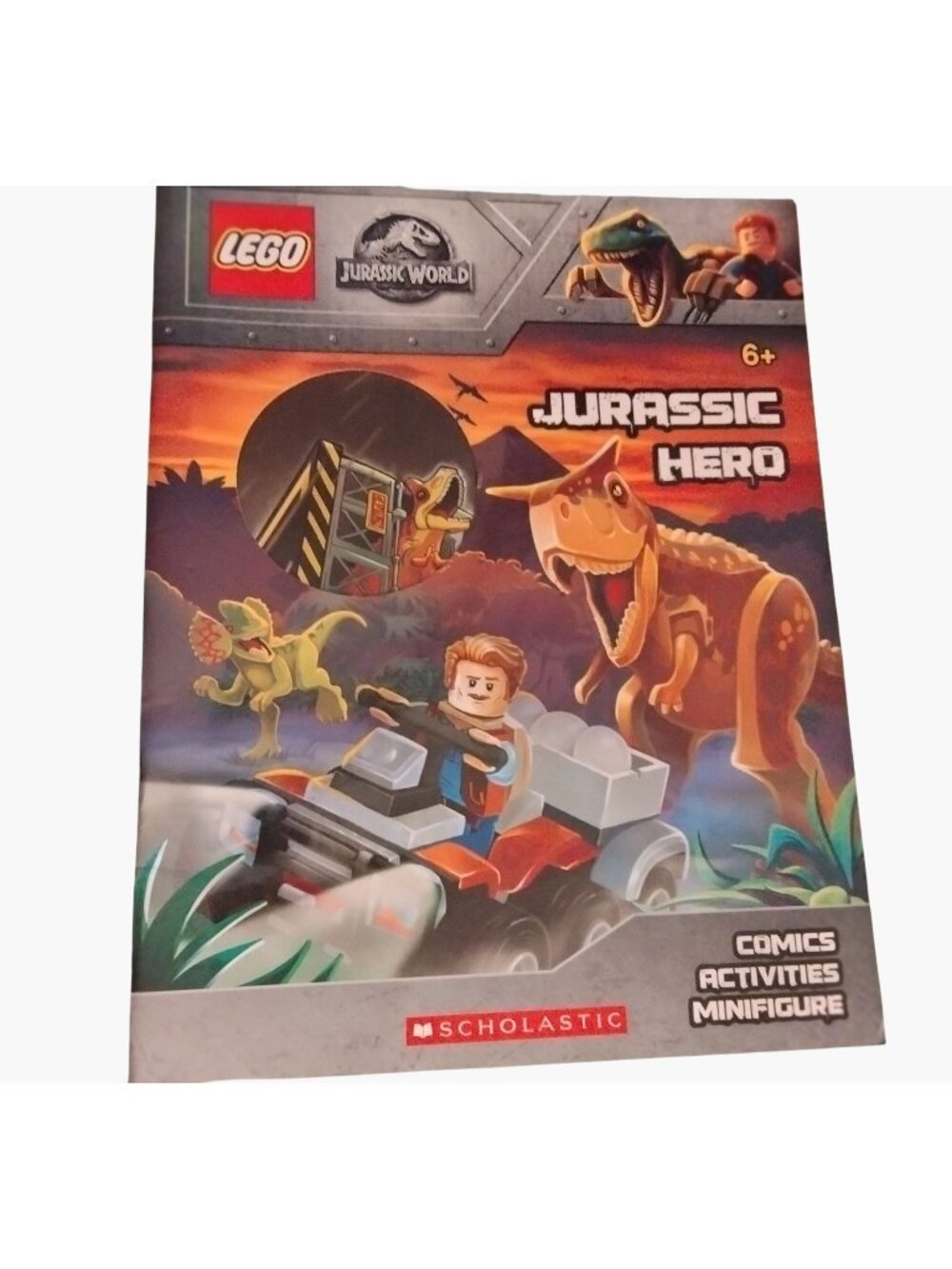 Lego Jurassic World Scholastic Book Hero Activities Minifigure Kids
